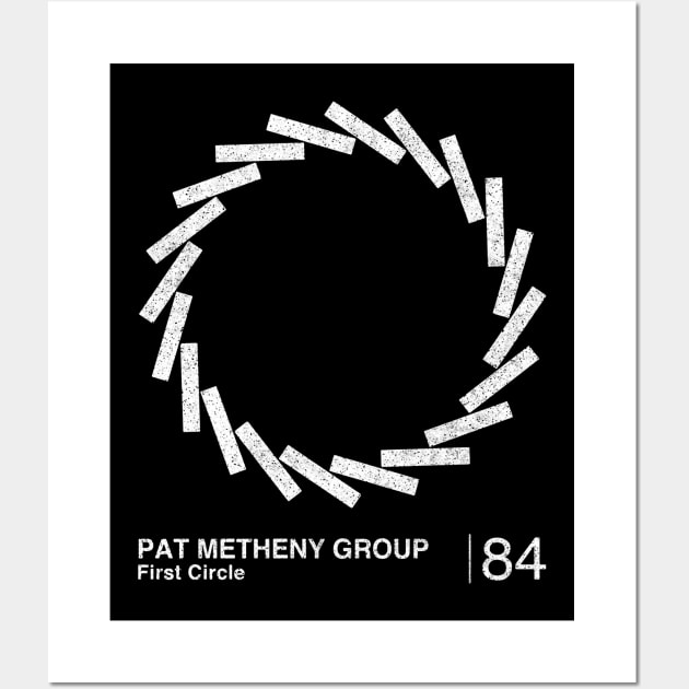 Pat Metheny Group / Minimalist Graphic Artwork Fan Design Wall Art by saudade